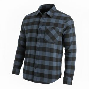 Weatherproof Vintage Men’s Size XL Flannel Shirt NWT Plaid Blue Gray Long Sleeve